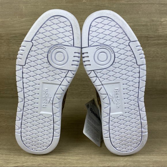 Reebok Club C Leopard Women's White Shoes - Picture 6 of 7